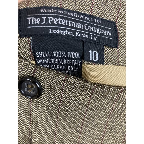 J. Peterman high Waist glamour pants Wool Twill Garconne  30s Marlene - Picture 4 of 6